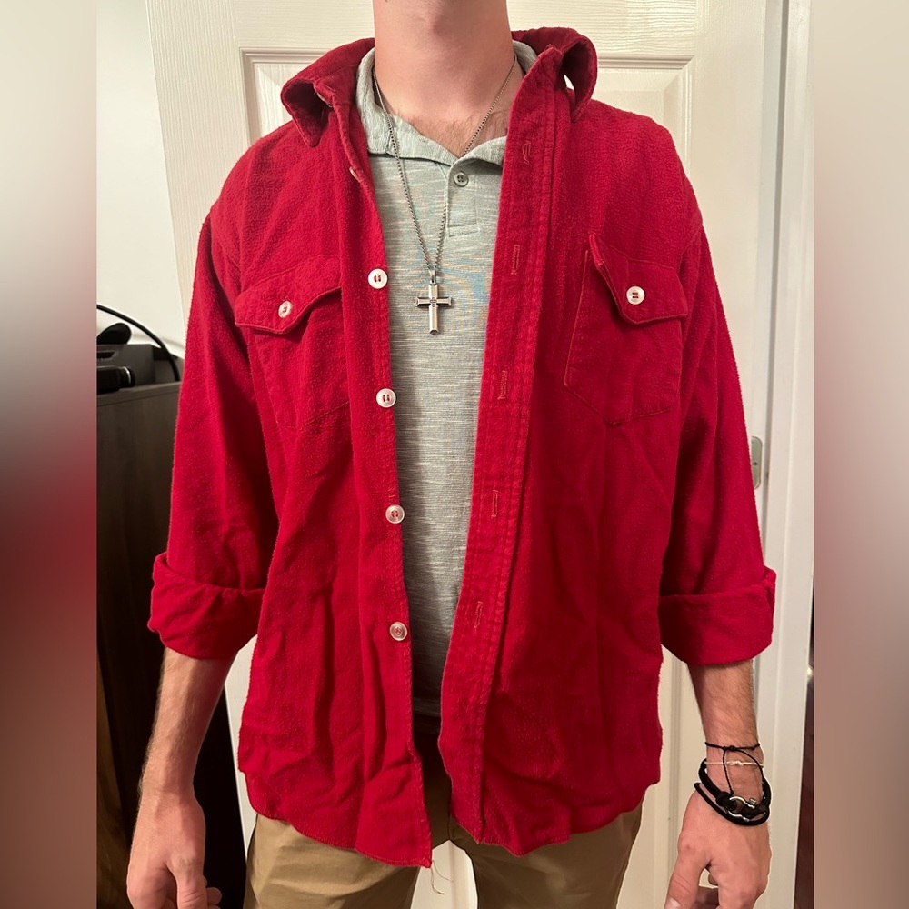 Chamois Button Down